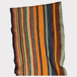 Very soft and warm scarf knitted